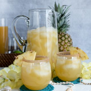 Spiced Pineapple Rum Punch