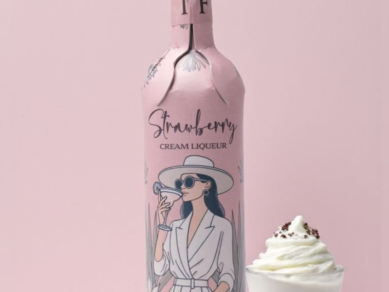 Strawberry Sundae Shots